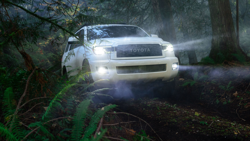 Illustration for article titled The 2020 Toyota Sequoia TRD Pro: Count the TRD Badges